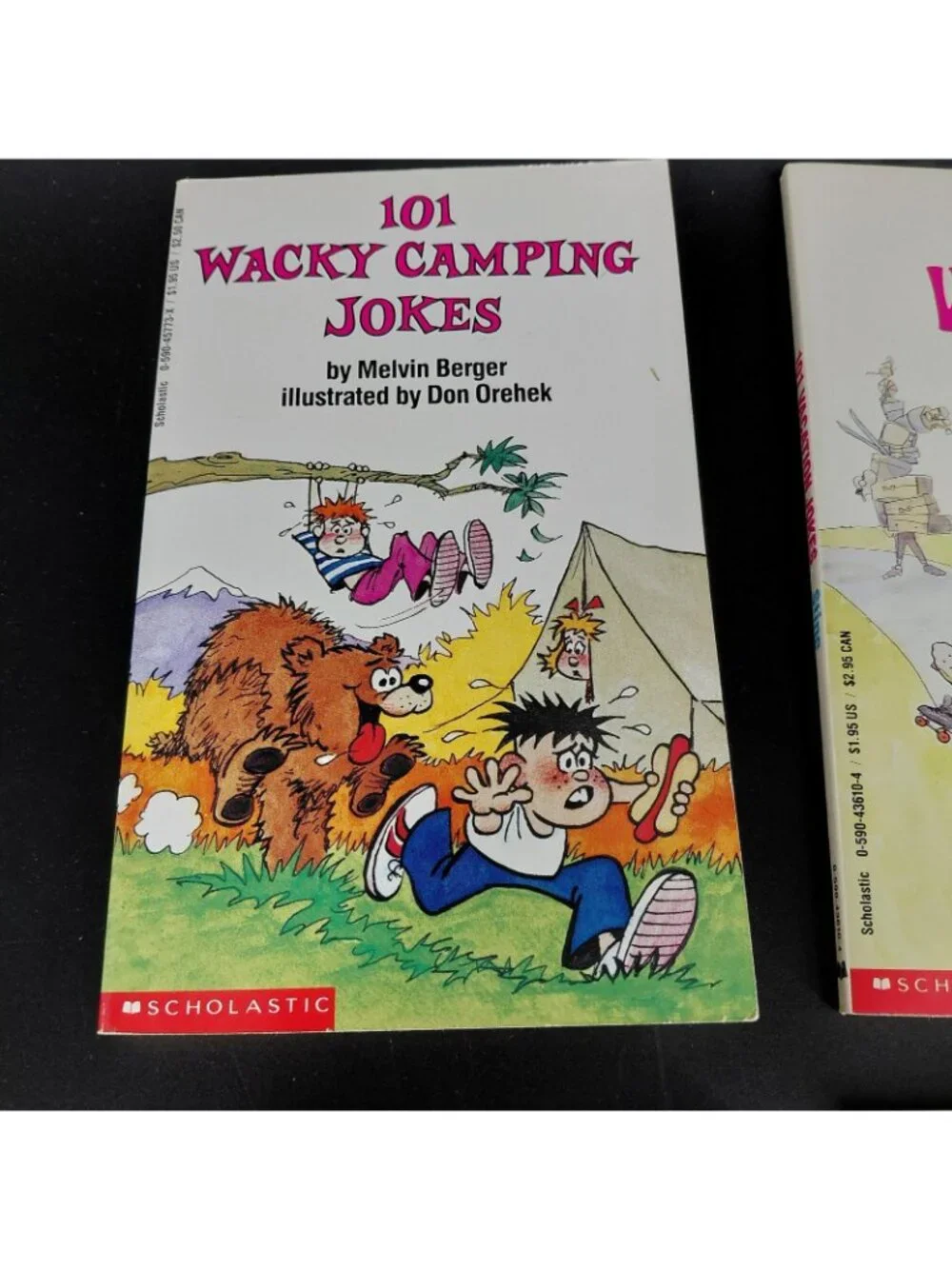 Vintage 101 Jokes Books Lot 4 Melvin Berger Scholastic Paperback 1980s Humor